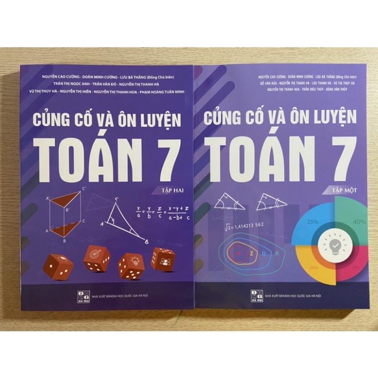 Sách - Củng cố và ôn luyện Toán 7 ( tập 1 + tập 2)