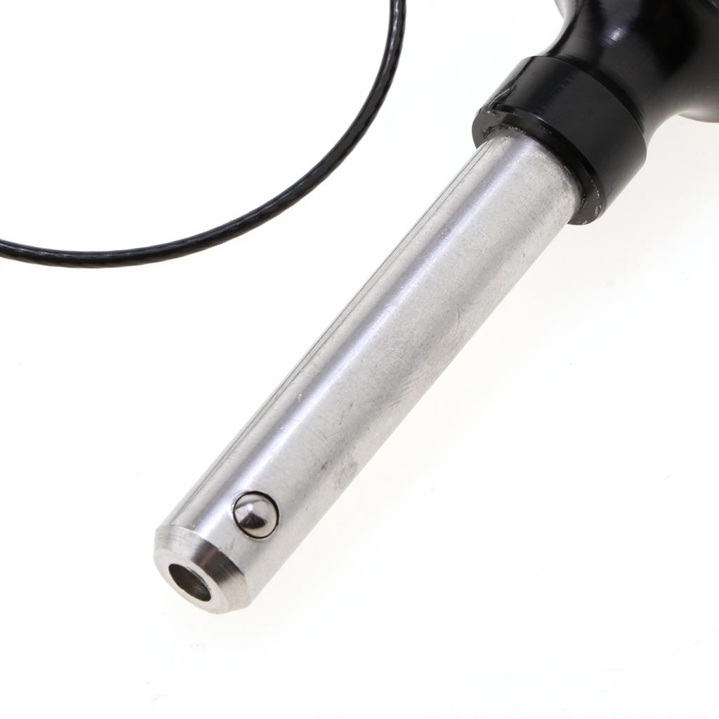 Stainless Steel Ball Lock Quick Release Pin Push Button, Fastener, 7 Sizes