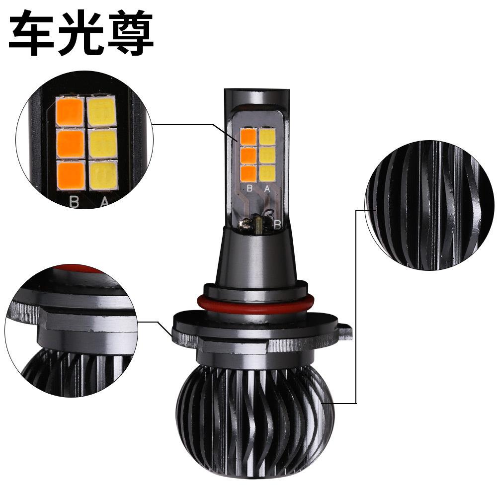 Giá thấp nhất BÚT CHÌ ô tô LED đèn sương mù H1 H3 H4 H7 ánh sáng trắng ánh sáng vàng đèn pha LED làm nổi bật đèn xe máy 20W