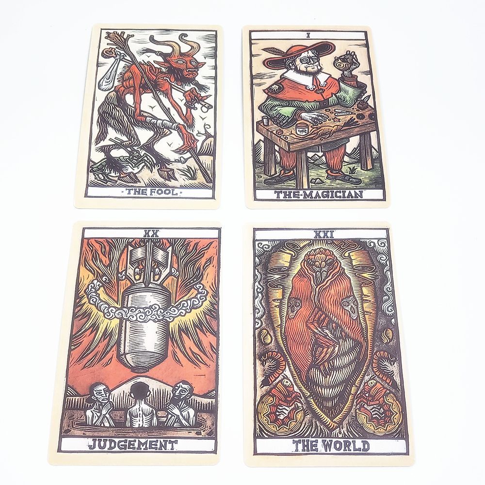 [Size Gốc] Bài Tarot Del Toro 7x12 CM Tặng File Tiếng Anh Và Đá Thanh Tẩy