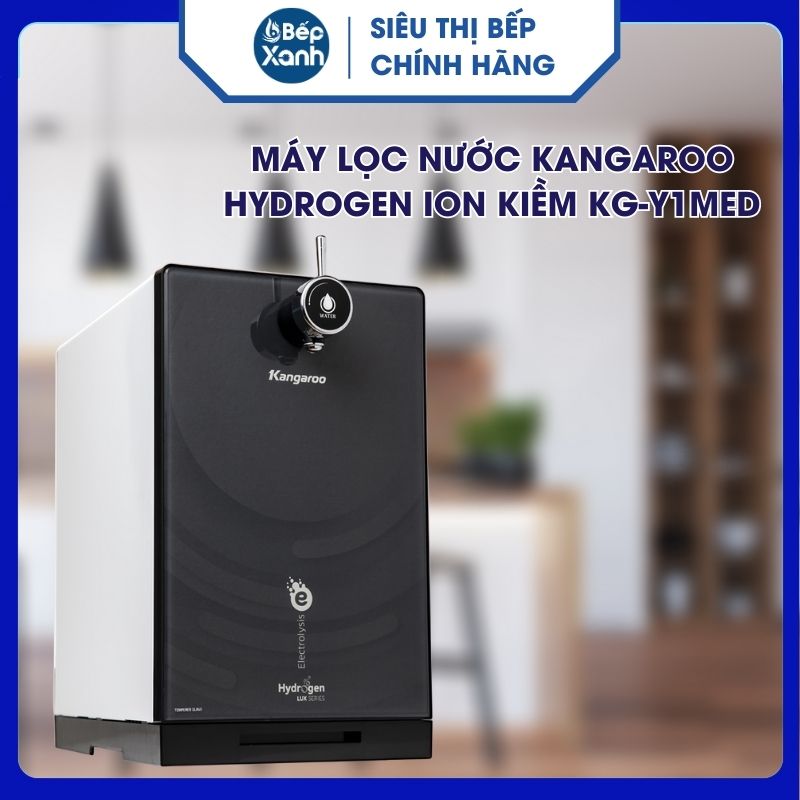 Máy lọc nước Kangaroo Hydrogen ion kiềm KG-Y1MED - Hàng Chính Hãng