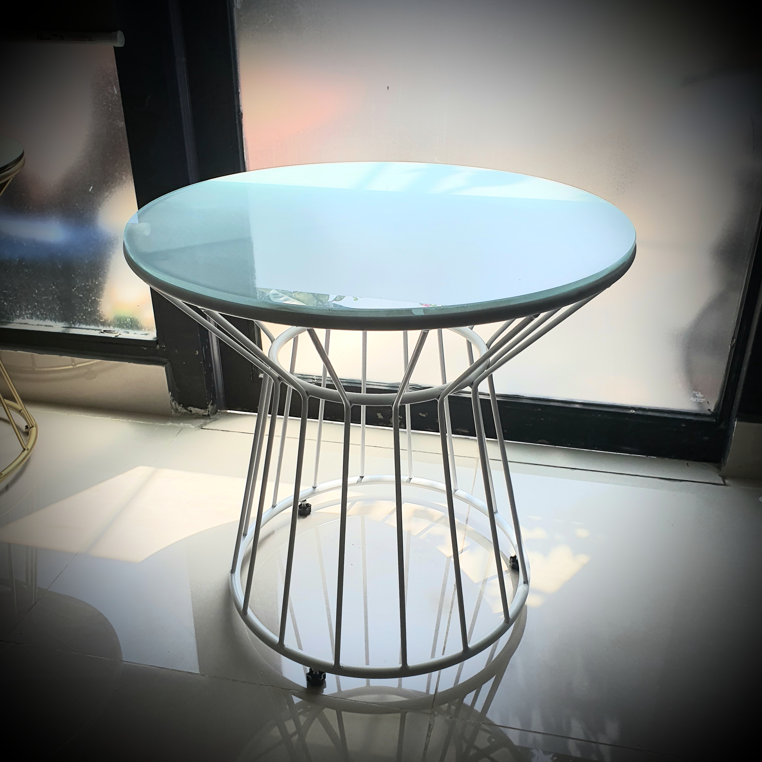 Bàn sofa - Cafe NVC N1 - Màu trắng
