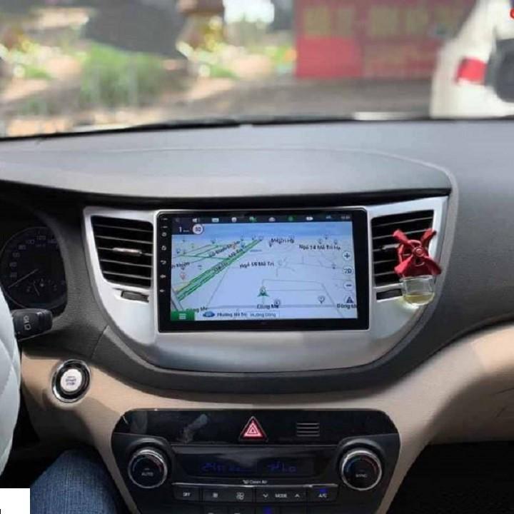 Màn Hình 9 inch Cho Xe HYUNDAI TUCSON 2015-2020, Đầu DVD Android Tiếng Việt Kèm Mặt Dưỡng Giắc Zin Cho TUCSON