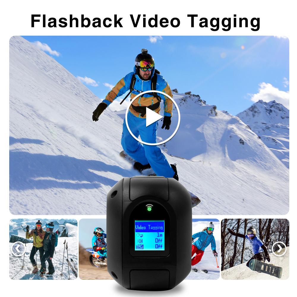 Drift Ghost XL Pro 4K HD Video hành động thể thao 3000MAH IPX7 Máy ảnh mũ bảo hiểm WiFi chống thấm nước cho máy đạp xe máy
