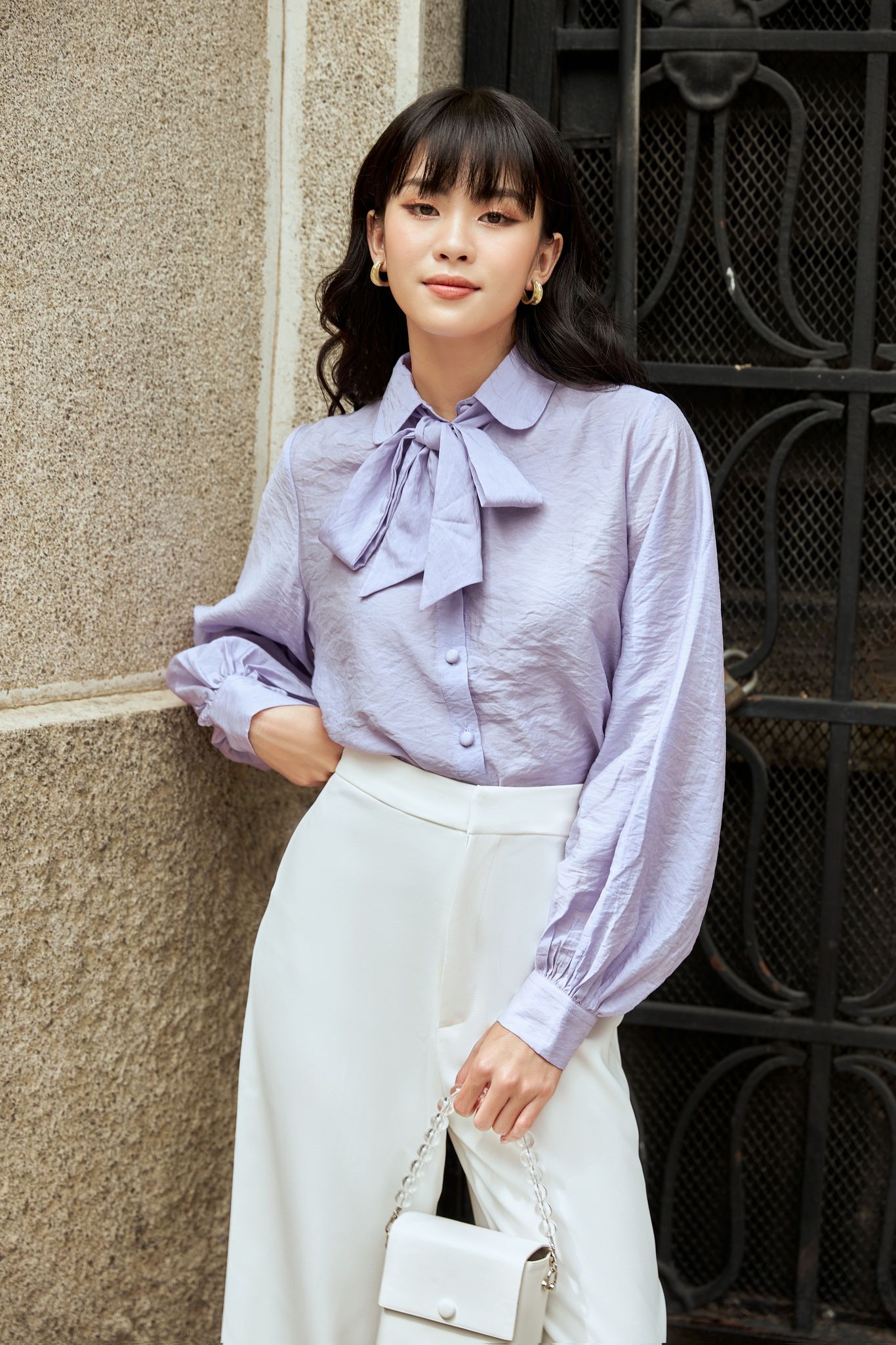 OLV - Áo Taro Tie Blouse