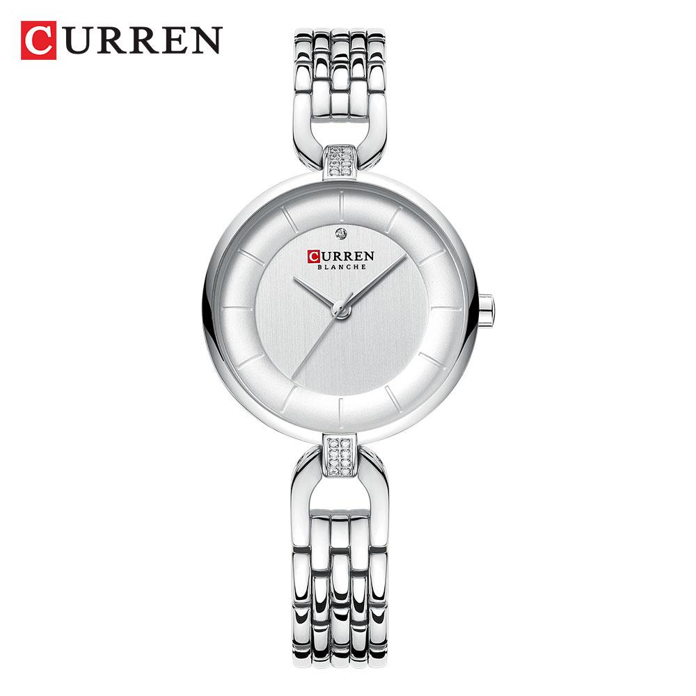 Đồng hồ nữ Curren chống nước đa năng-Màu trắng