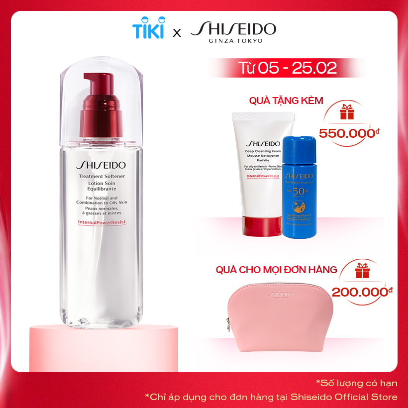 Nước Cân Bằng Shiseido Treatment Softener (150ml) - 14531