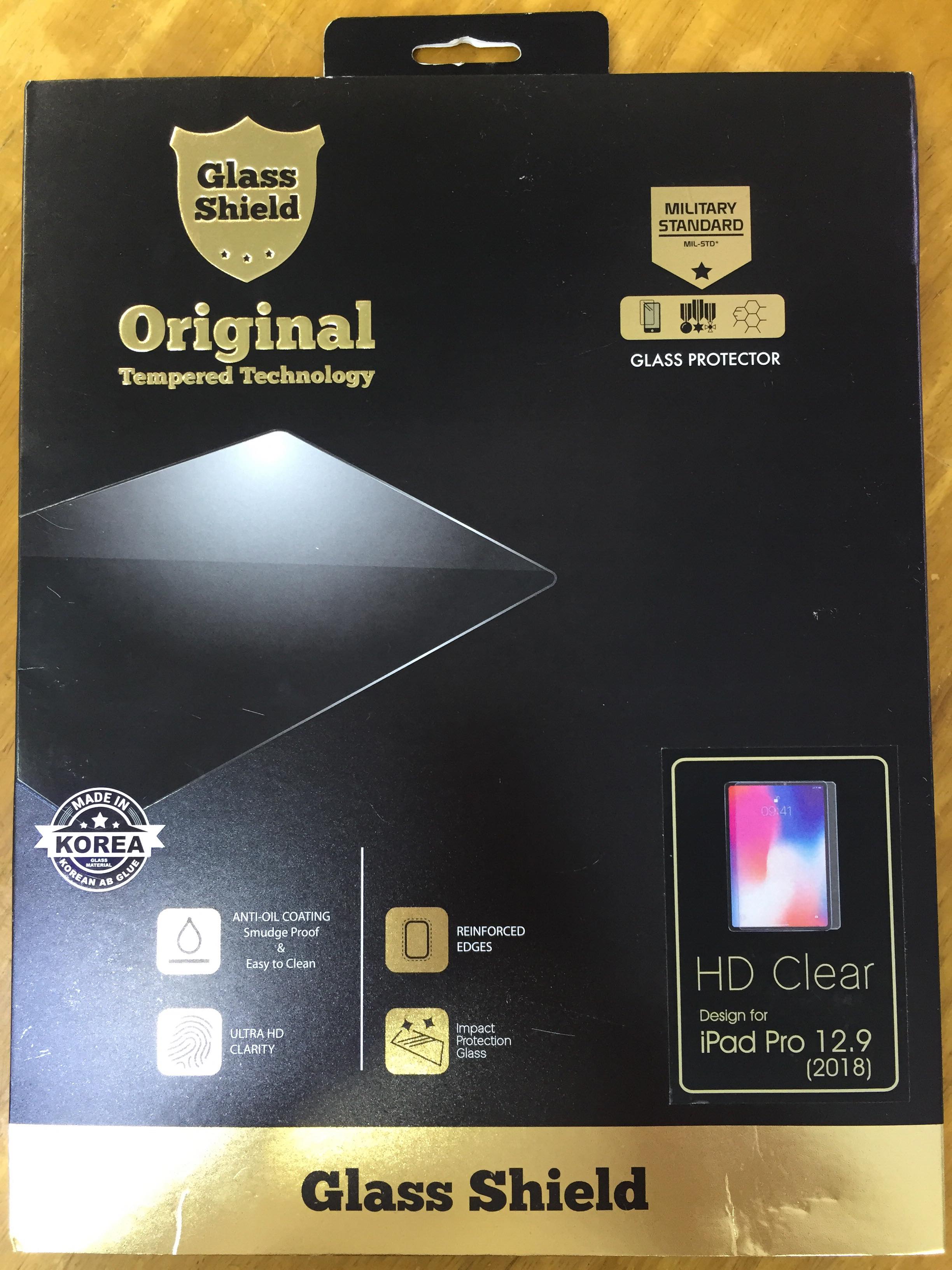 Kính cường lực Ipad pro 12.9 inch 2018 HD CLEAR - hàng nhập khẩu