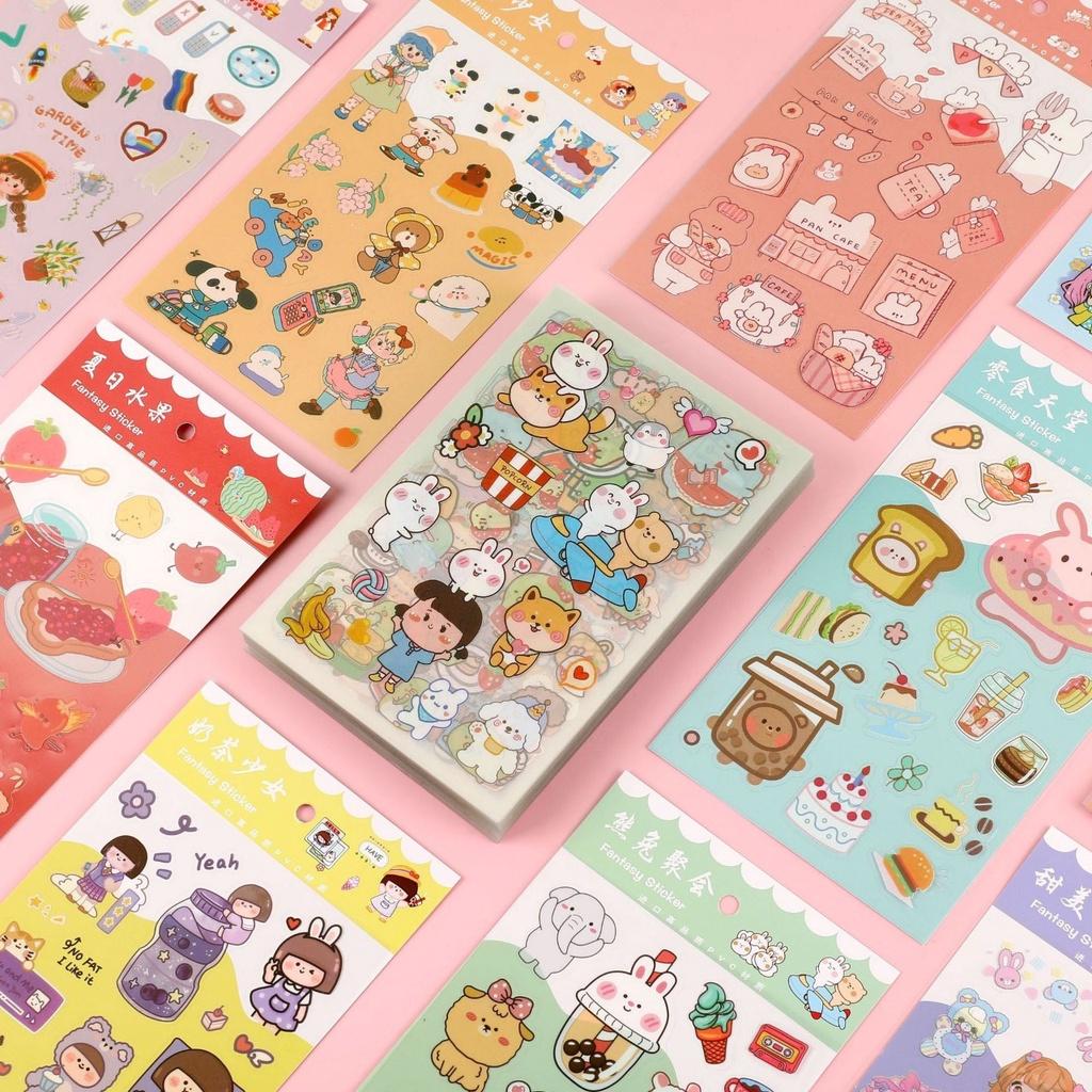 Sticker TRONG 6 tấm mẫu ngẫu nhiên