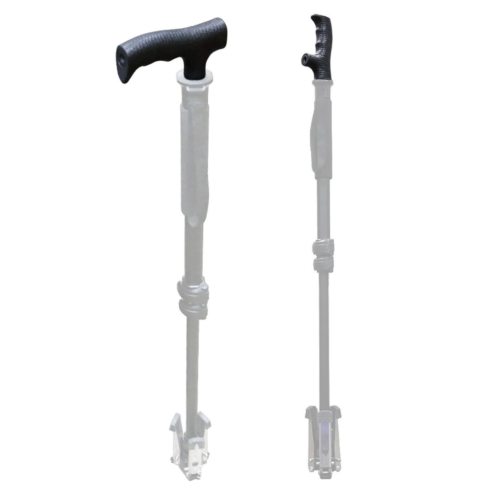 Walking Sticks Hand Grip Trekking Pole Handle for Rock Climbing Hiking Poles
