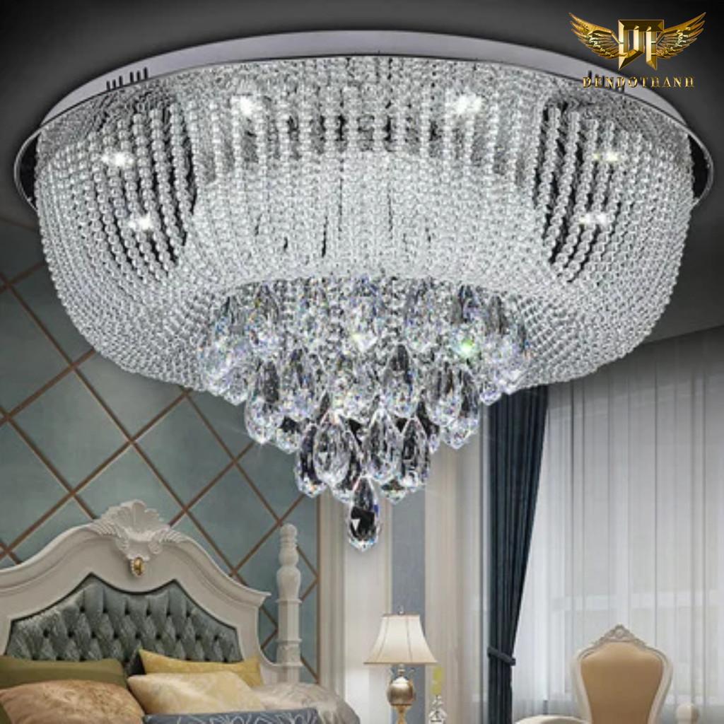 Đèn mâm ốp trần phale phòng khách MPL98 DT LIGHT xu thế mới hàng thiết kế phong cách hiện đại tạo không gian sang trọng (HÀNG NHẬP KHẨU)