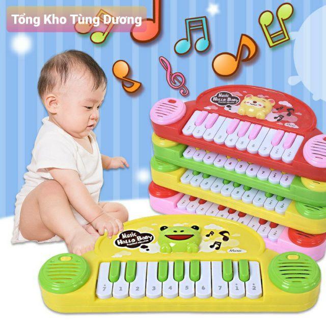 Đồ chơi nhạc cụ đàn Piano Hallo Baby tạo sự sáng tạo, khơi nguồn âm nhạc cho bé