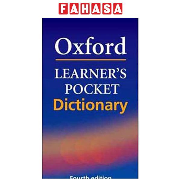 Sách ngoại văn: Sách - Oxford Learner’s Pocket Dictionary 4Ed