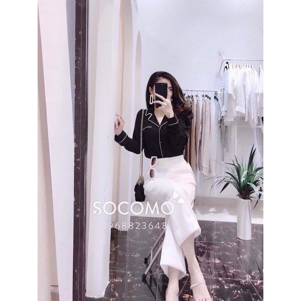 QUẦN ỐNG RỘNG CULLOTES UMI 3 SỌC RÚT GẤU 906