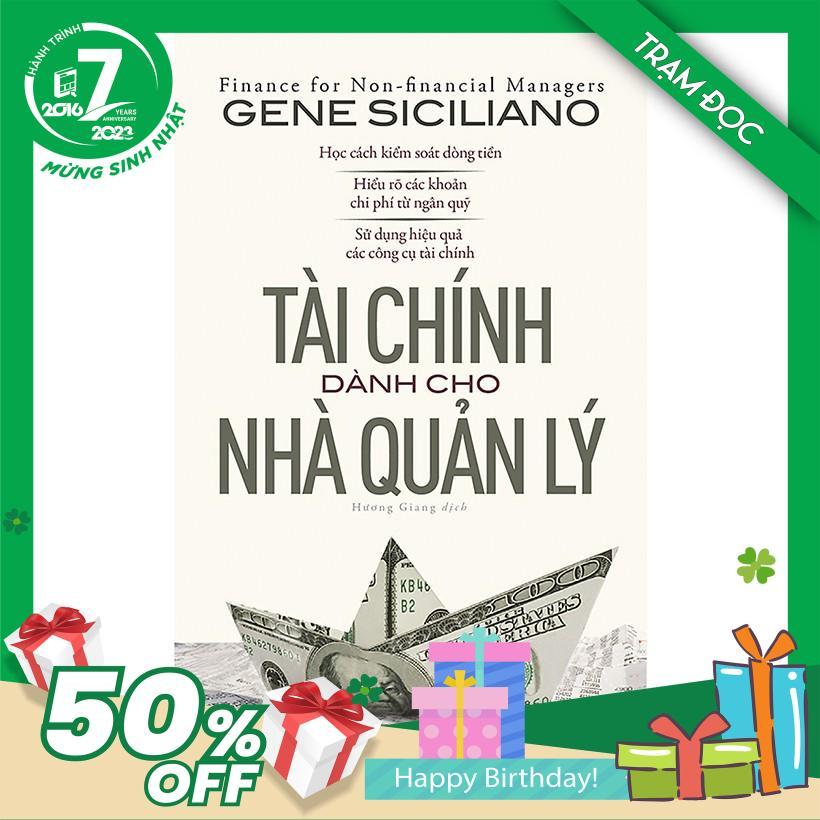 Trạm Đọc Official | Sách: Tài Chính Dành Cho Nhà Quản Lý 