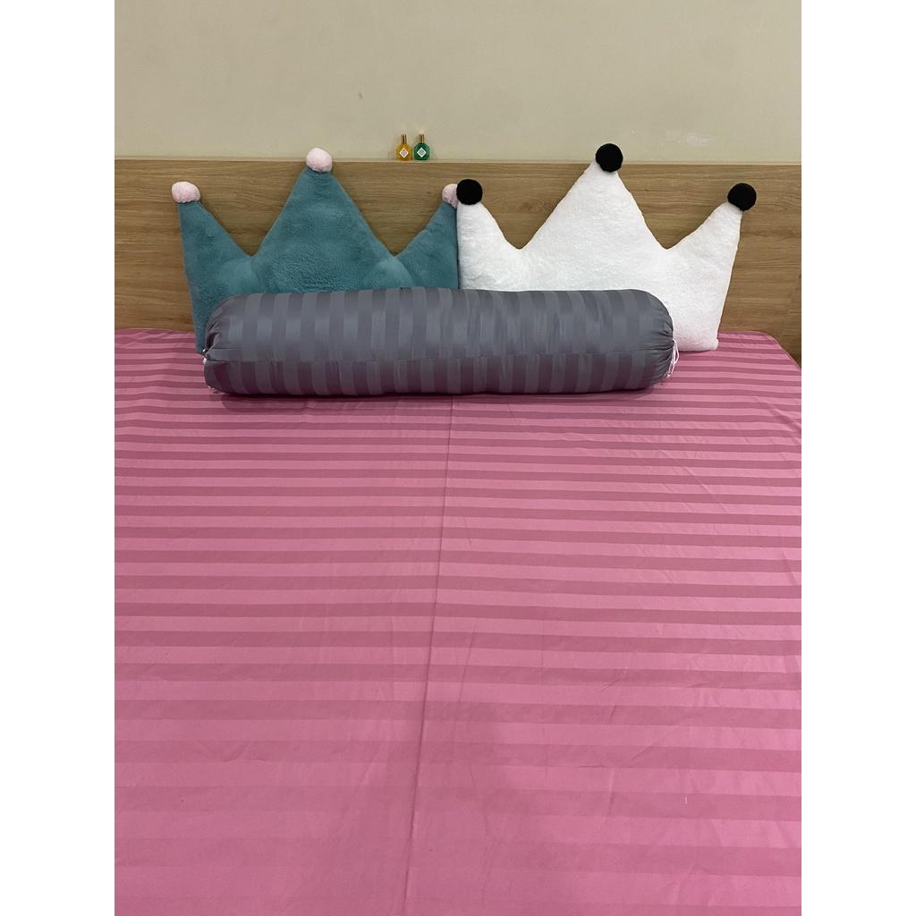 Vỏ gối ôm Cotton kẻ sọc 3F kích thước 35x100cm