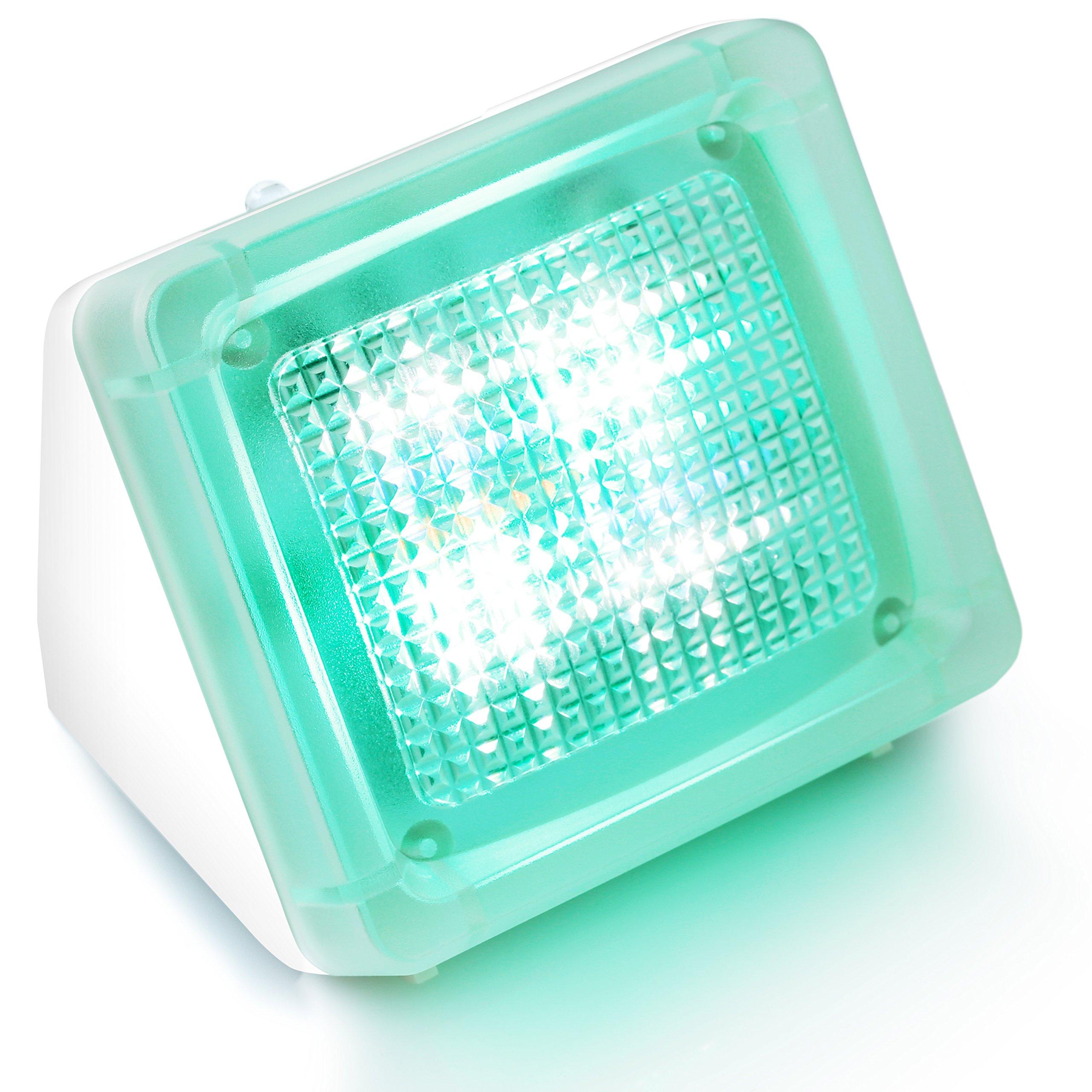 Bảo mật - Tv Dock, Anti -frauning - PRESSIATION SIMALUATION - LED với 20 màu, 3 chương trình, cảm biến ánh sáng và bộ đếm thời gian