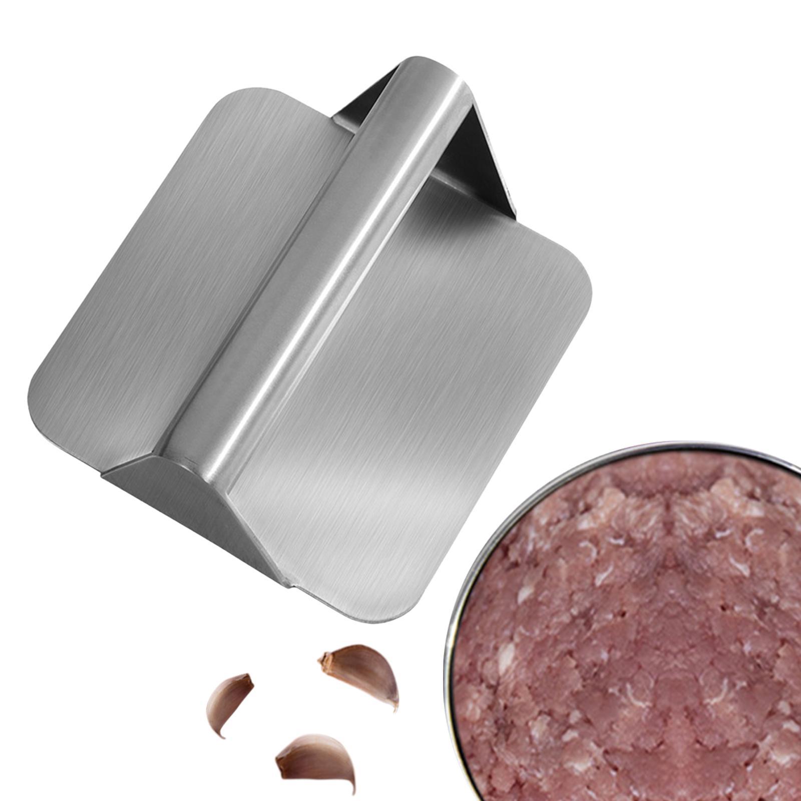 Manual Stainless Steel Burger Press Non Stick Patty Maker Burger Smasher