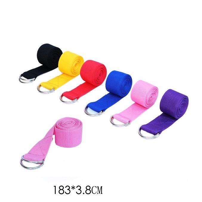 Dây xoạc tập Yoga Cotton loại tốt giá rẻ 1m8 x3,8cm Dx18