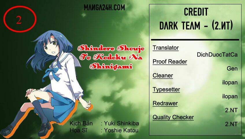 shindere shoujo to kodoku na shinigami chapter 2 1