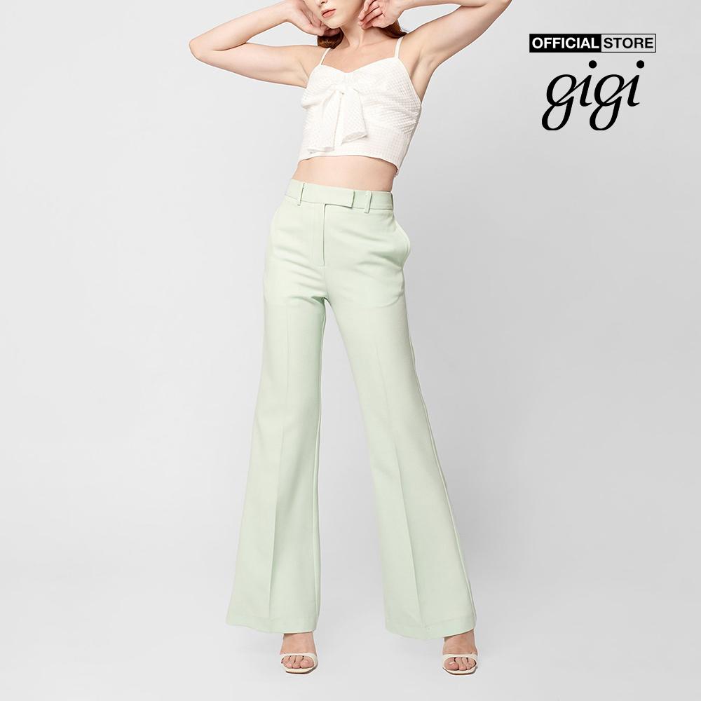 GIGI - Quần tây nữ lưng cao nhấn li thời trang G3206T211302