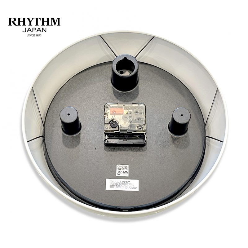 Đồng hồ treo tường hiệu RHYTHM - JAPAN CMG536NR03 (Kích thước 25.0 x 6.3cm)