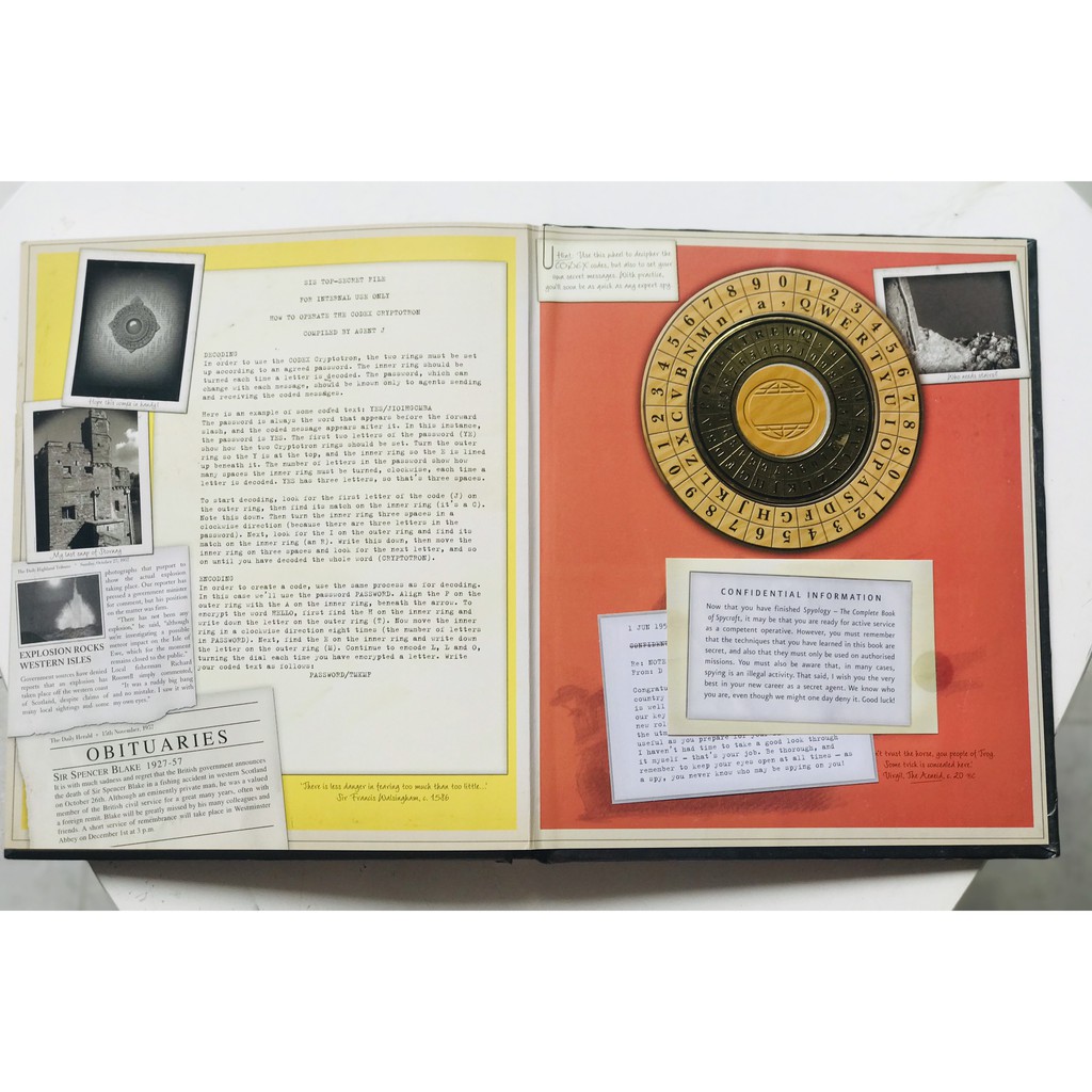 Sách : Spyology - The Complete Book of Spycraft - Kí Sự Điệp Viên
