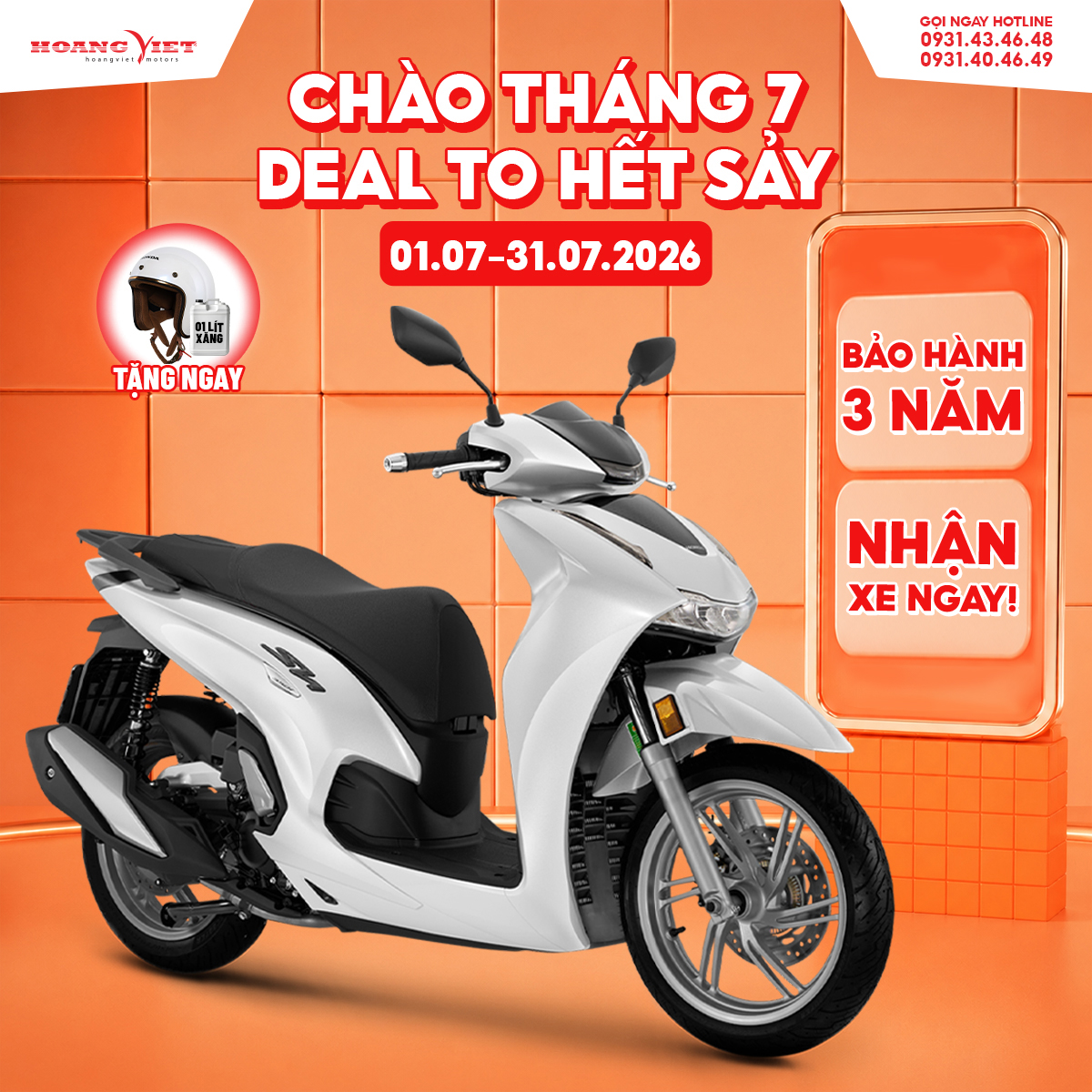 Xe Máy Honda SH 350i 2025 - Phiên Bản Cao Cấp