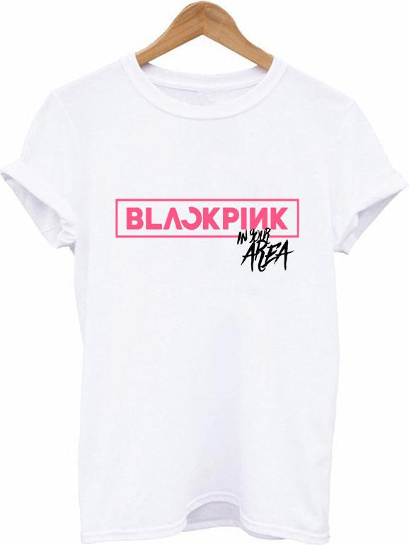 Áo phông BlackPink In Your Area Hàn Quốc