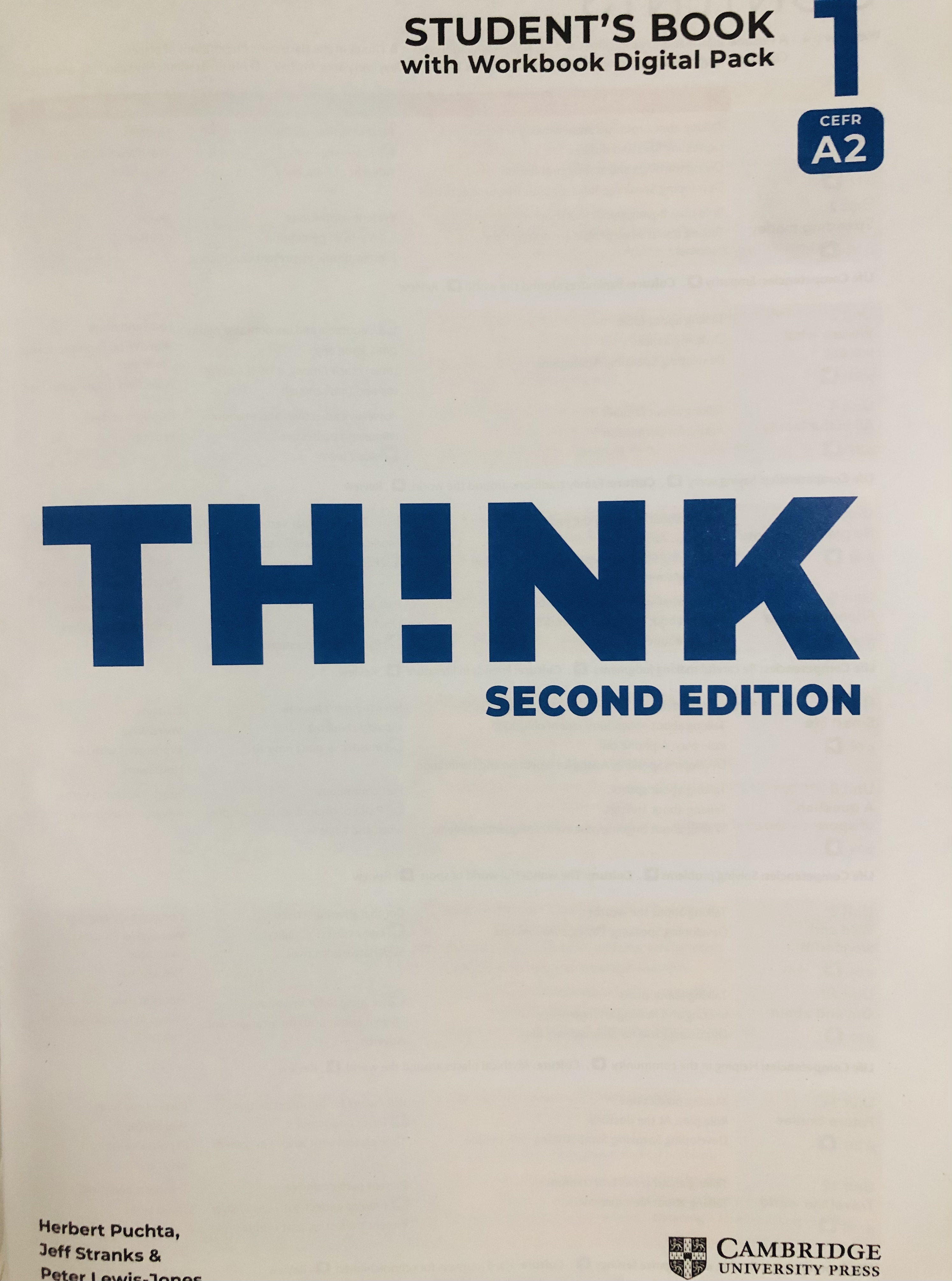 Hình ảnh Th!nk (Second Edition) - Code For Workbook Digital Pack