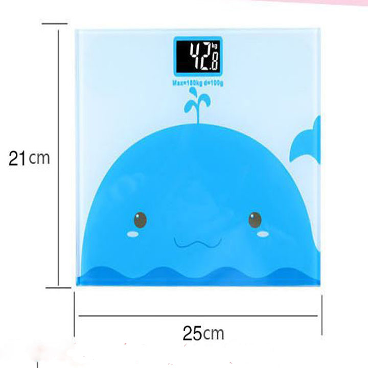 Cân Điện Tử Kính Cường Lực + Tặng Hộp Dụng Cụ Cắt Mong Tay 7 Món