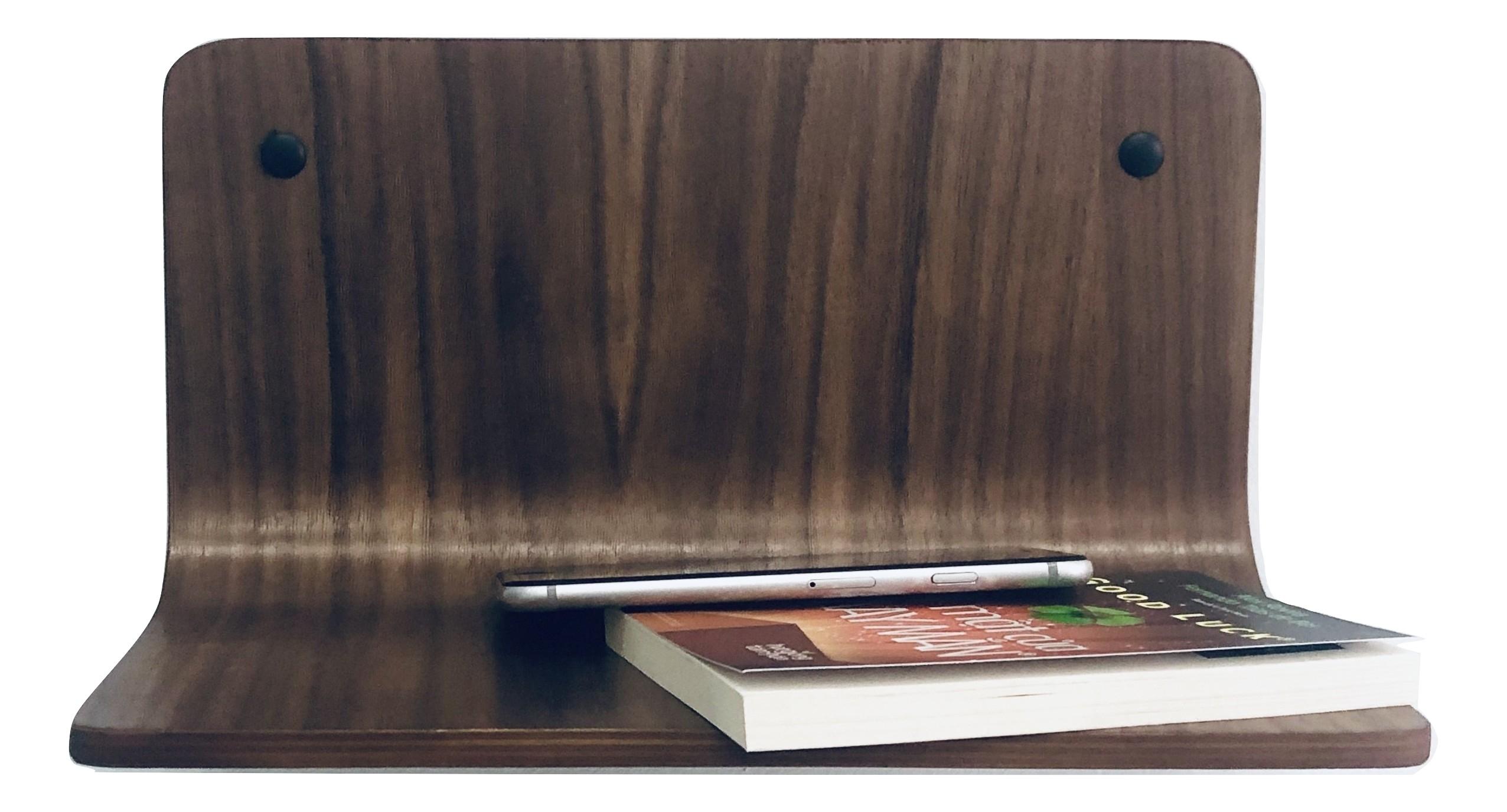 Kệ đầu giường Salsa Side Shelf; SS0101 - Màu Walnut