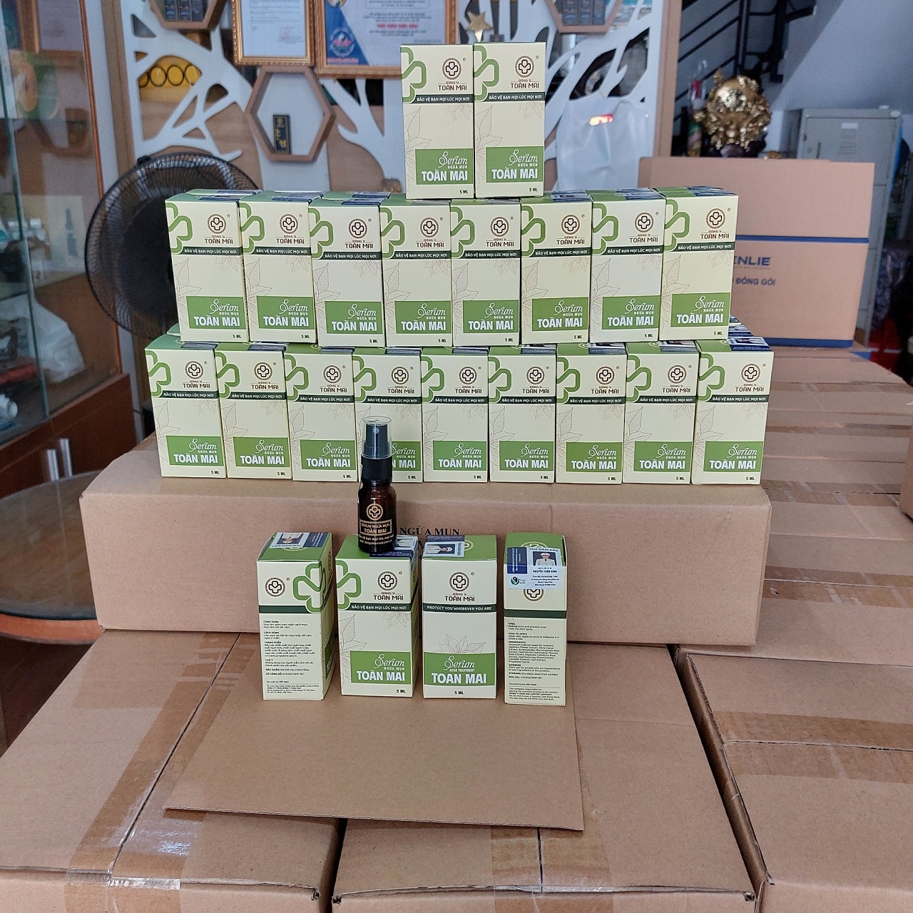 SERUM NGỪA MỤN TOÀN MAI Đa Năng 5 ml Mụn bọc, mủ, giời leo, côn trùng độc cắn, dị ứng, hoại tử, u bướu ,...