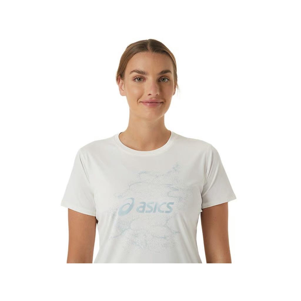 Áo T-Shirt Thể Thao Asics Nữ NAGINO GRAPHIC RUN  2012C823.100