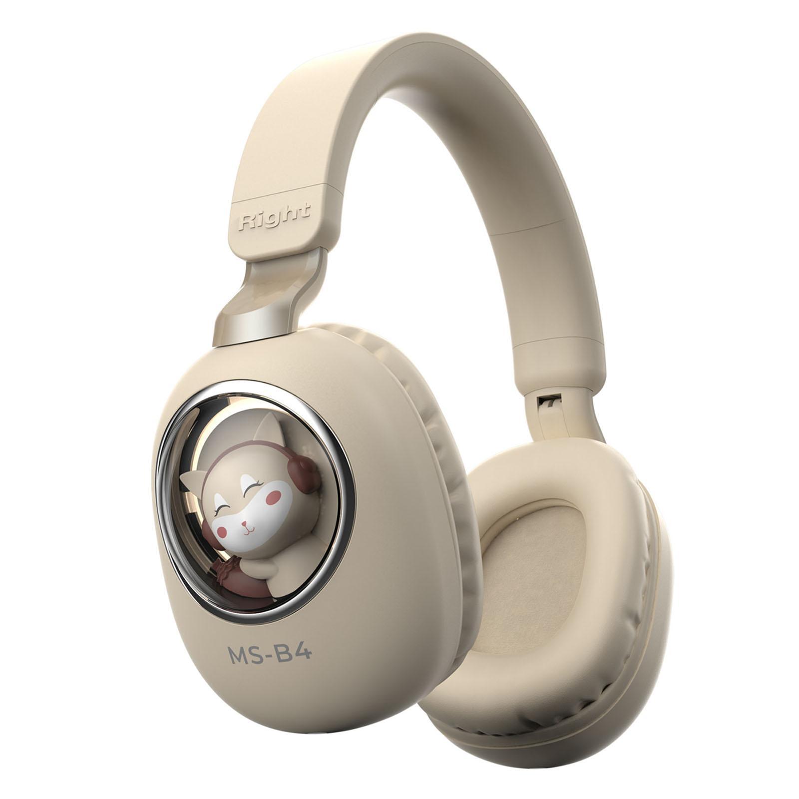 Cute Headphones Over Ear Portable for Gaming Laptop Desktop squirrel