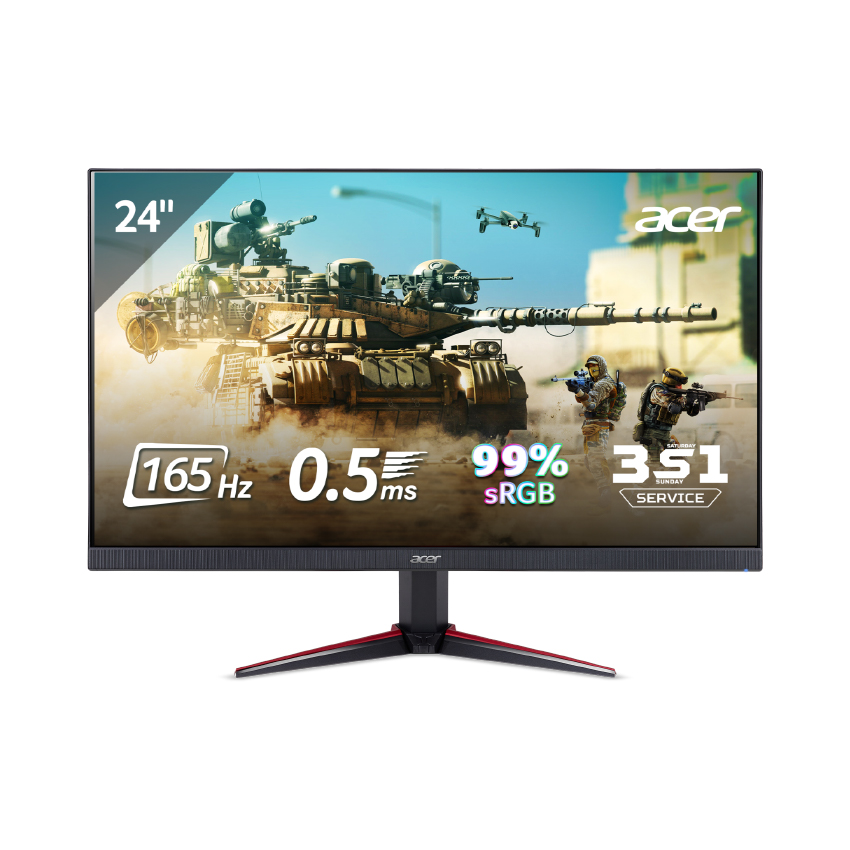 Màn hình Acer VG240Y S (23.8&quot;/FHD/IPS/165Hz/2ms/Audio/Freesync/ Acer VG240YS ) - Hàng Chính Hãng