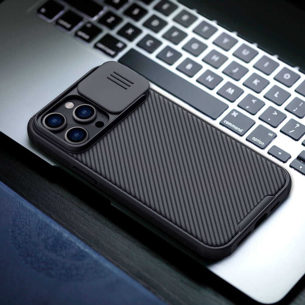 Ốp lưng cho iPhone 14 Pro Max 6.7'' Nillkin CamShield bảo vệ camera -hàng nhập khẩu