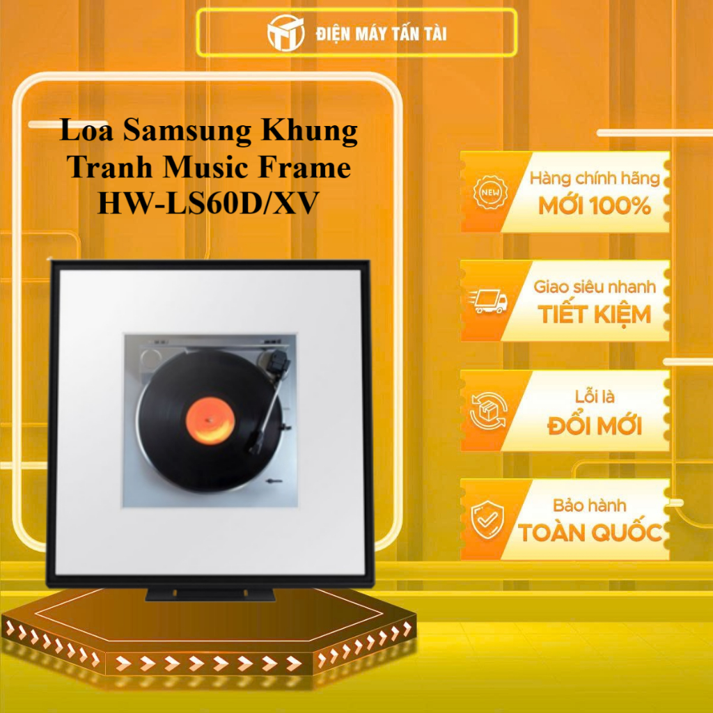 HW-LS60D/XV - Loa Samsung Khung Tranh Music Frame HW-LS60D/XV - HÀNG CHÍNH HÃNG - GIAO HCM