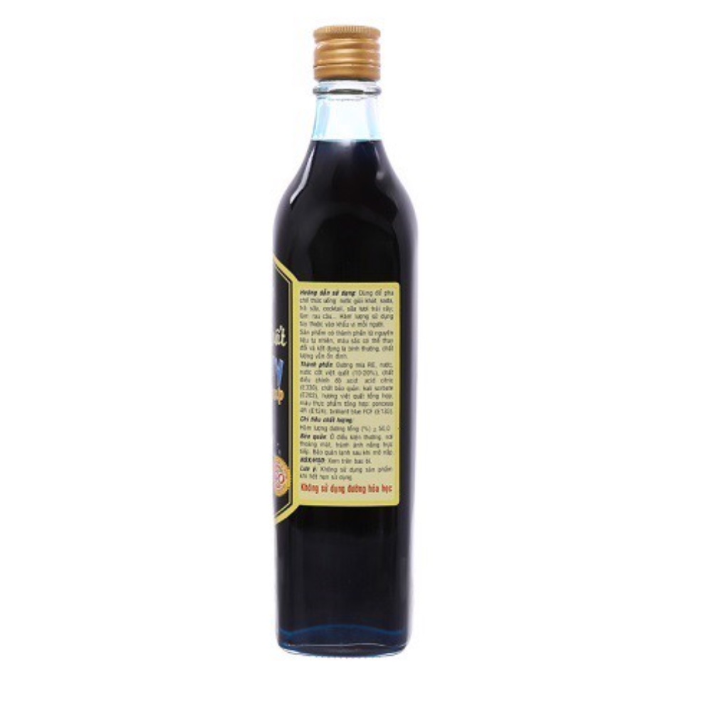 Siro Việt Quất Tím Golden Farm 520ml