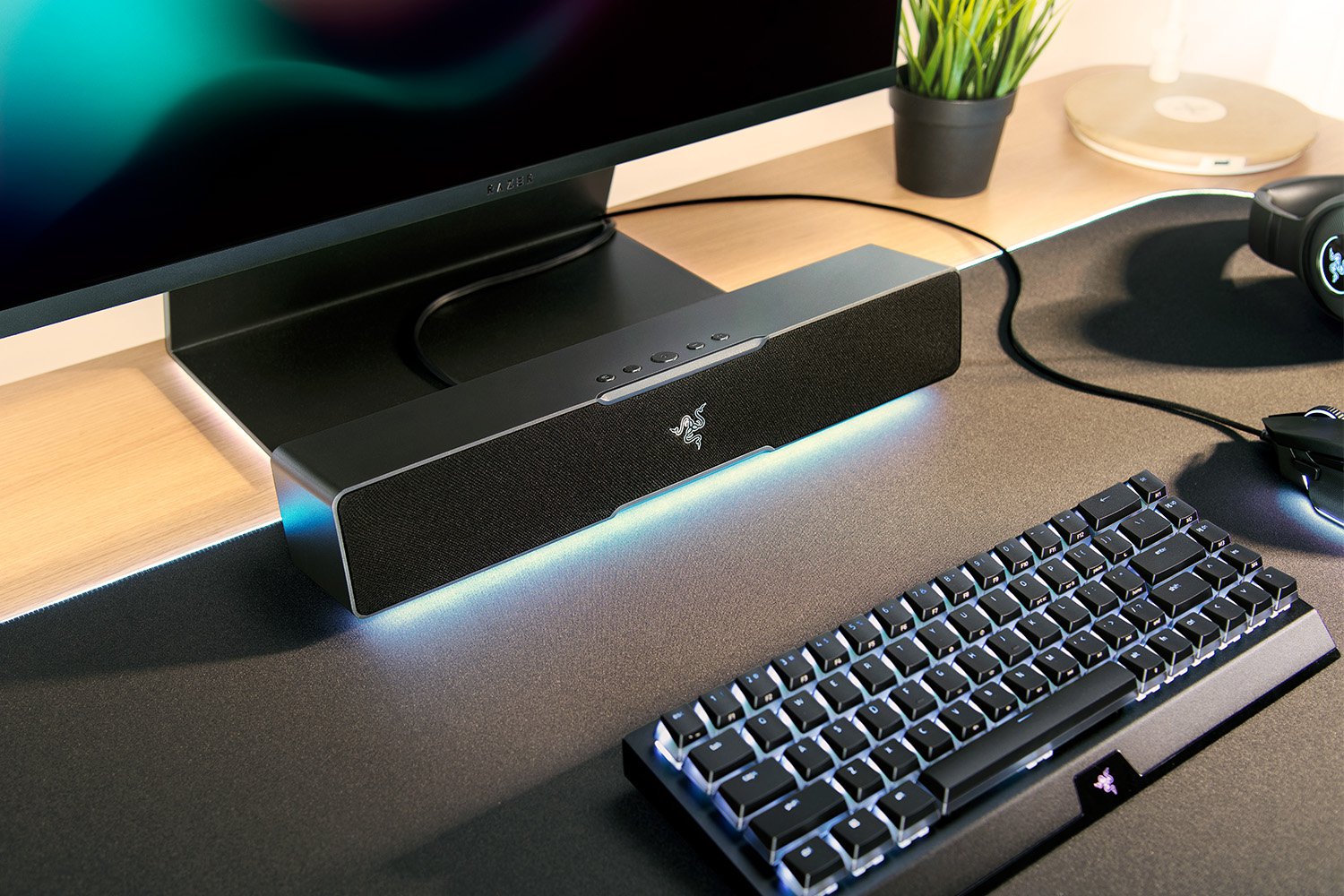 Loa Razer Leviathan V2 X-PC Gaming Sound Bar_Mới, hàng chính hãng