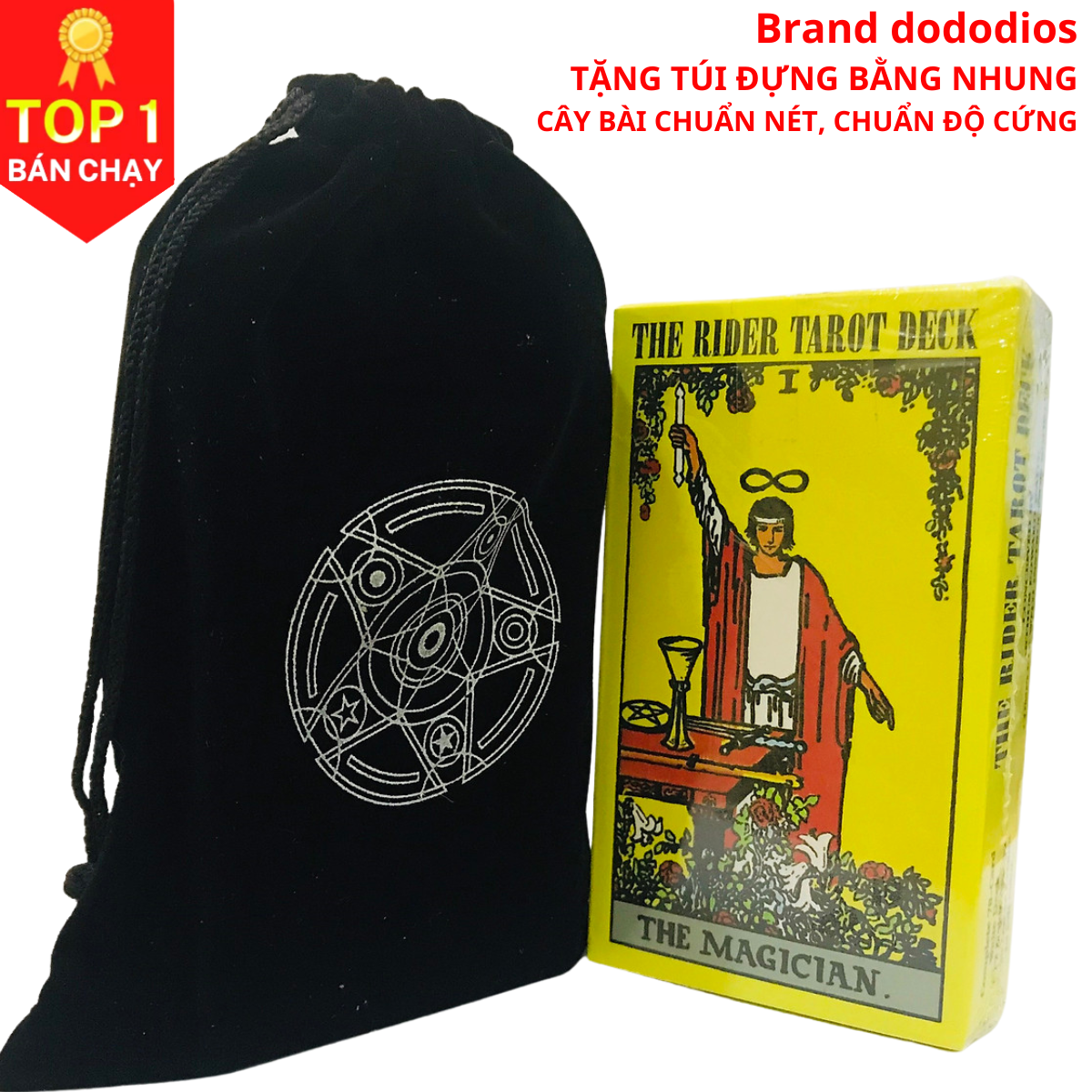 Bài Tarot - Bài Bói The Rider Tarot Deck, Bài Tarot Kèm Túi Đựng Bài – Bài Bói Tarot Chính Hãng dododios