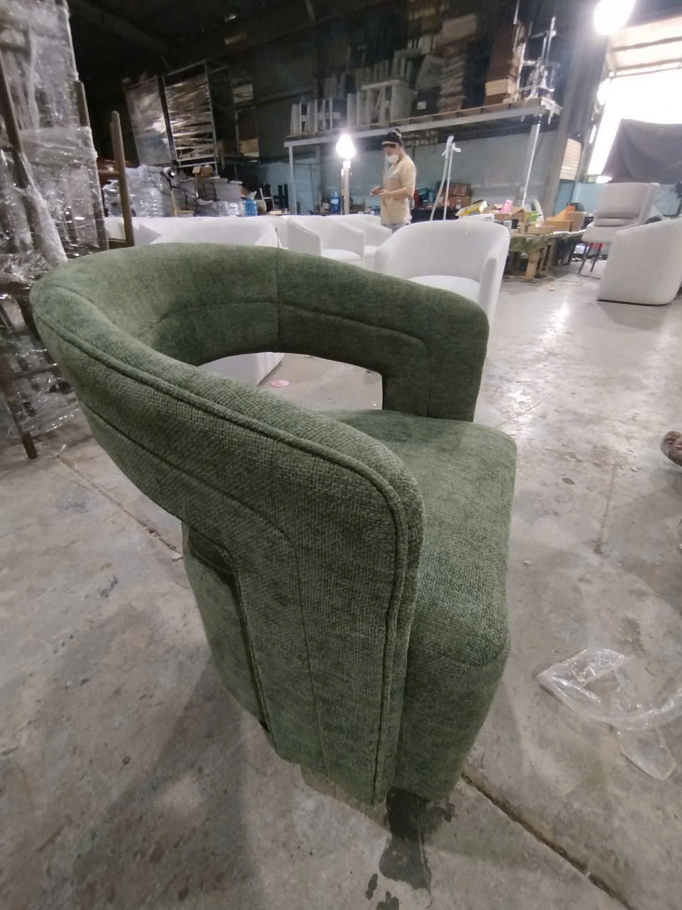 Sofa đơn Xuất Khẩu xoay 360 Juno Sofa Relax Chair Export B