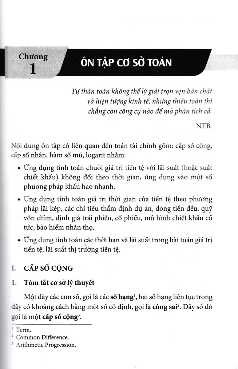 Toán Tài Chính Ứng Dụng - KT