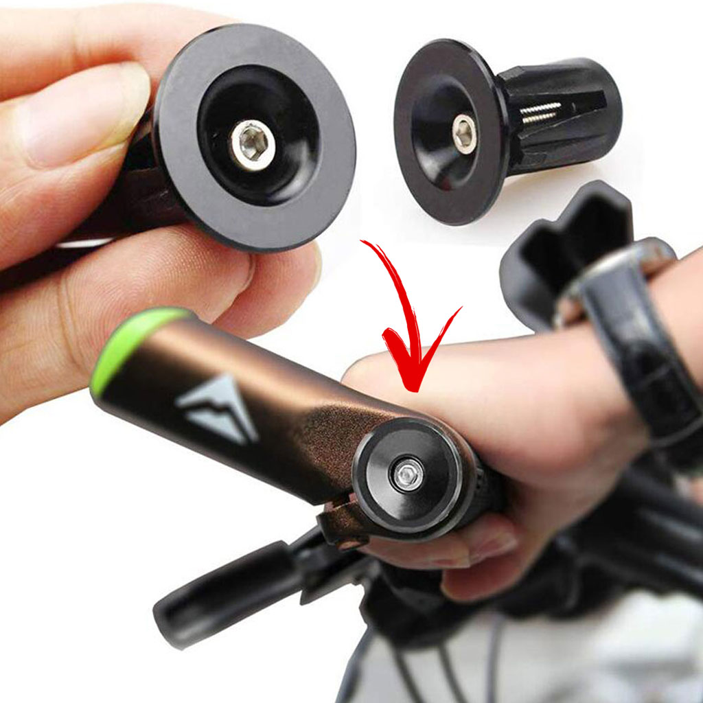 Nắp Chụp Tay Lái Ghi Đông Xe Đạp Leo Núi MTB Chất Liệu Nhôm MaiLee