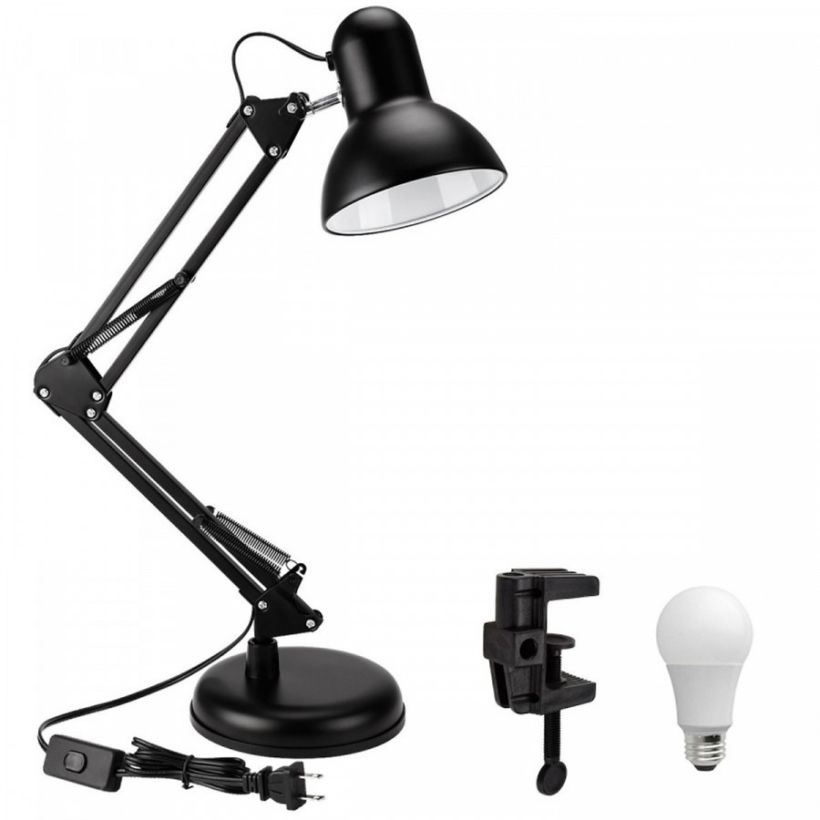Đèn học kẹp bàn kiểu dáng Pixar + tặng kèm bóng LED đổi 3 màu