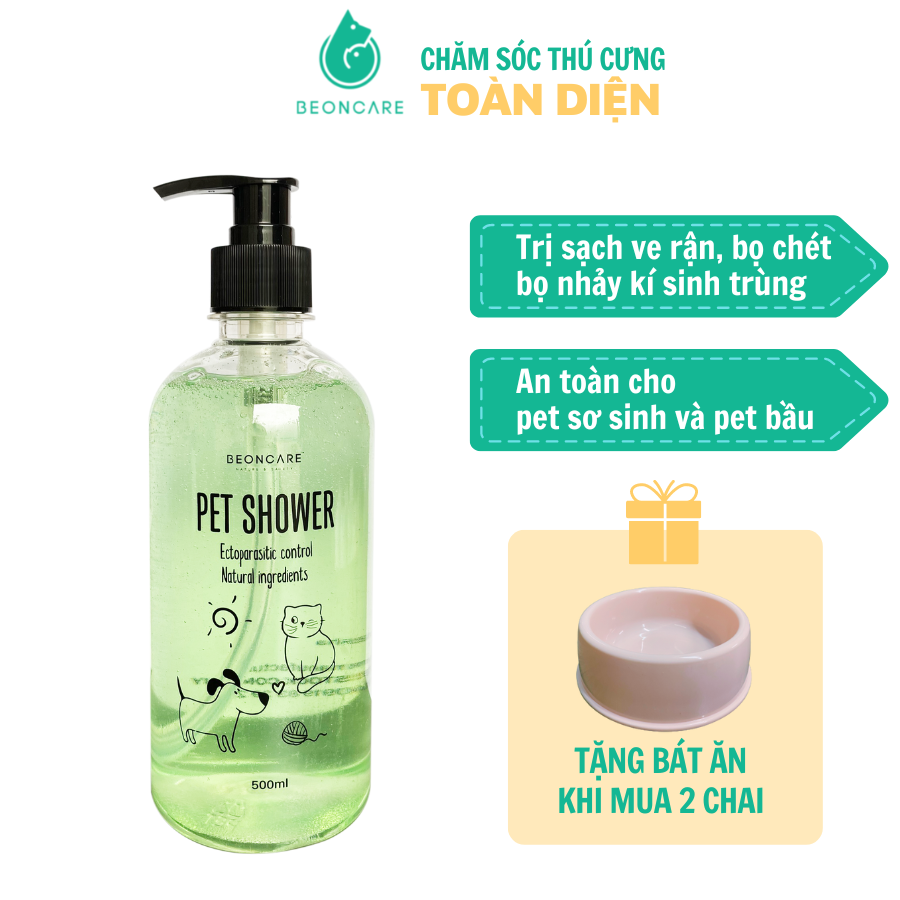 Sữa Tắm Trị Ve Rận Bọ Chét Beocare