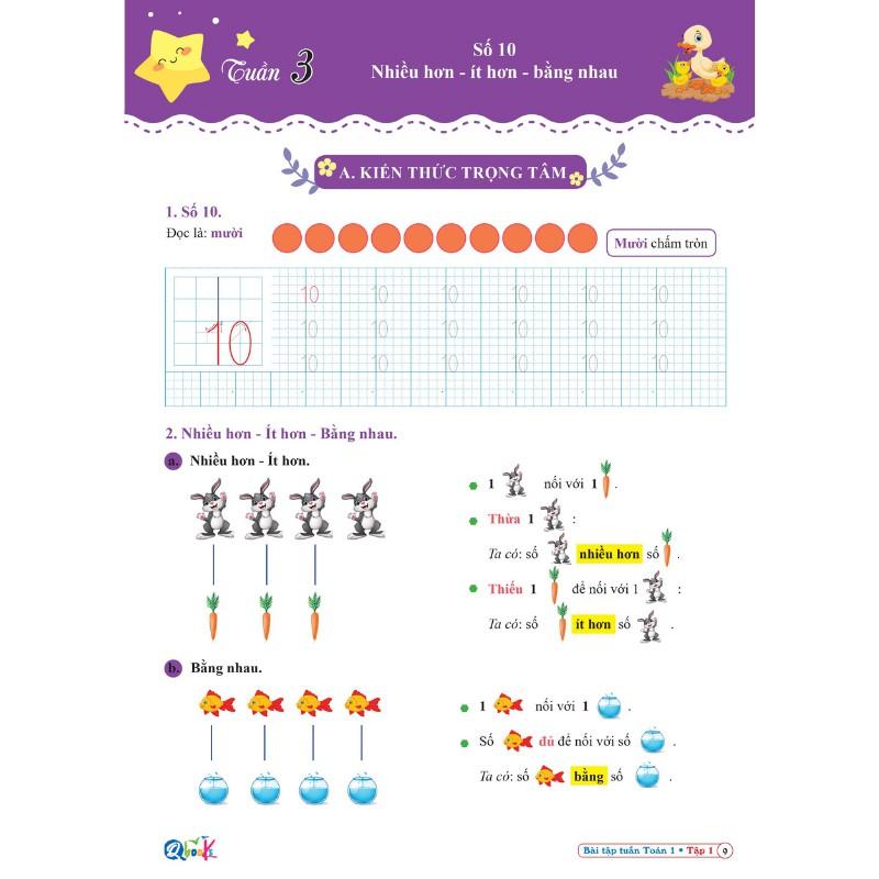 Sách - Bài Tập Tuần Toán 1 - Cánh Diều - Tập 1