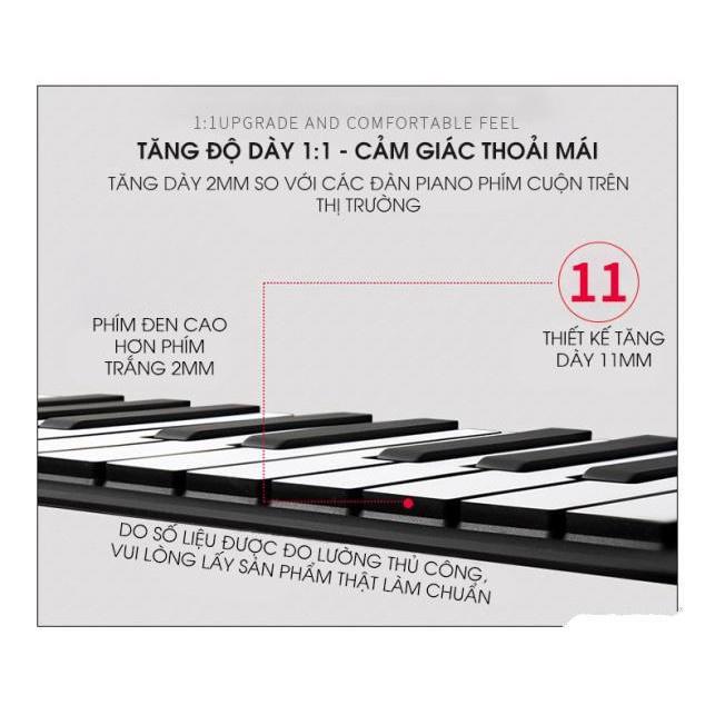 Piano Phím Cuộn xếp gọn