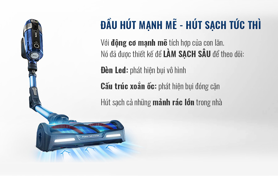 Máy hút bụi cầm tay không dây Tefal TY9890WO - Hàng chính hãng