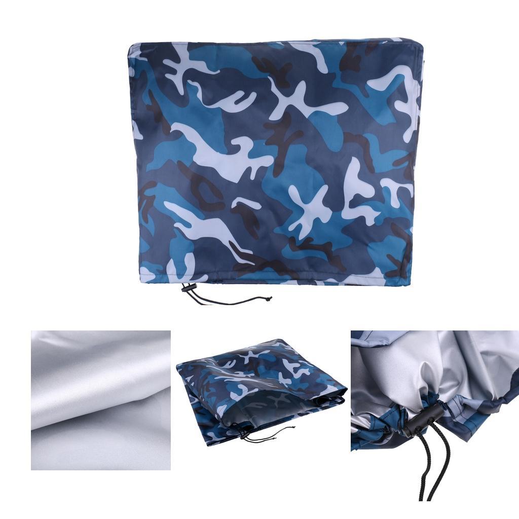 3xWaterproof Marine Boat Outboard Motor Protector Cover for 2-5 HP Engines